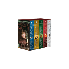 George R R Martins A Game Of Thrones 5 Book Boxed Set Song Of Ice And Fire Series A Game Of Thrones A Clash Of Kings A Storm Of Swords A Feast For Crows And A Dance With Dragons
